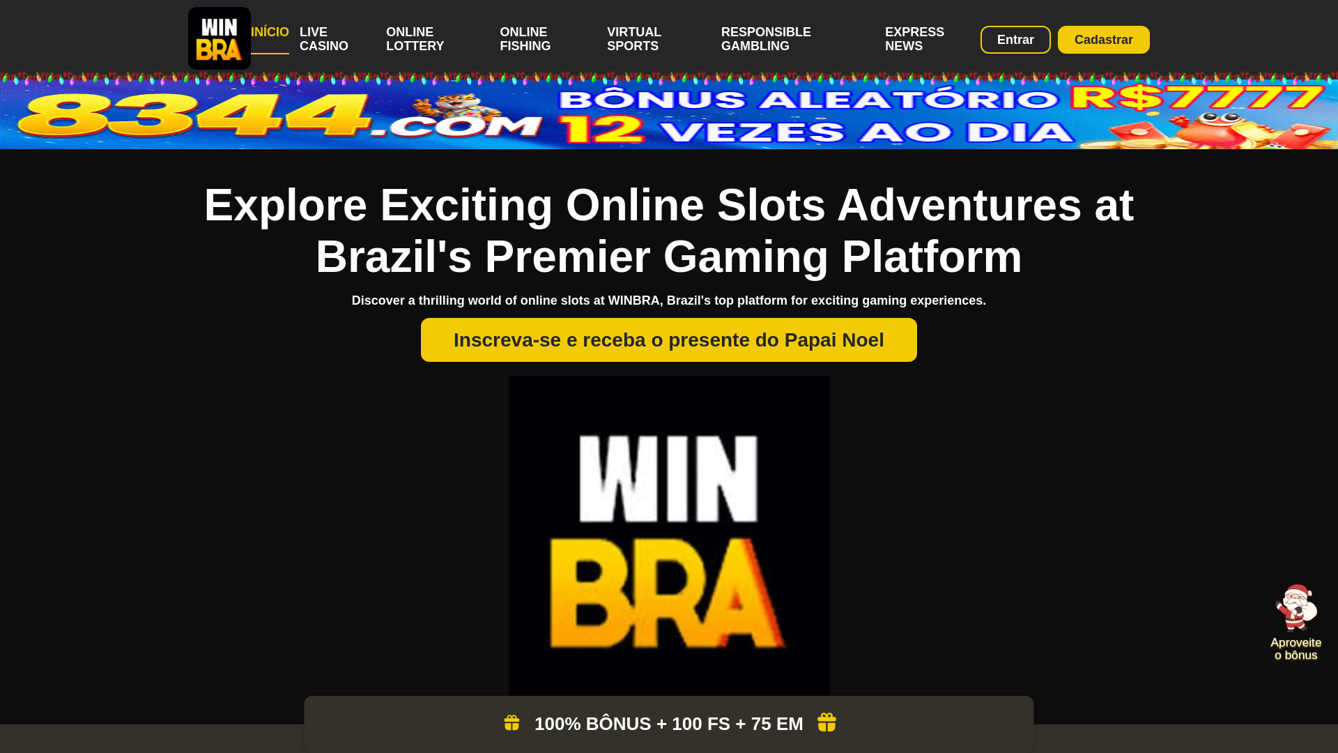 website screenshot of https://winbralink.com/