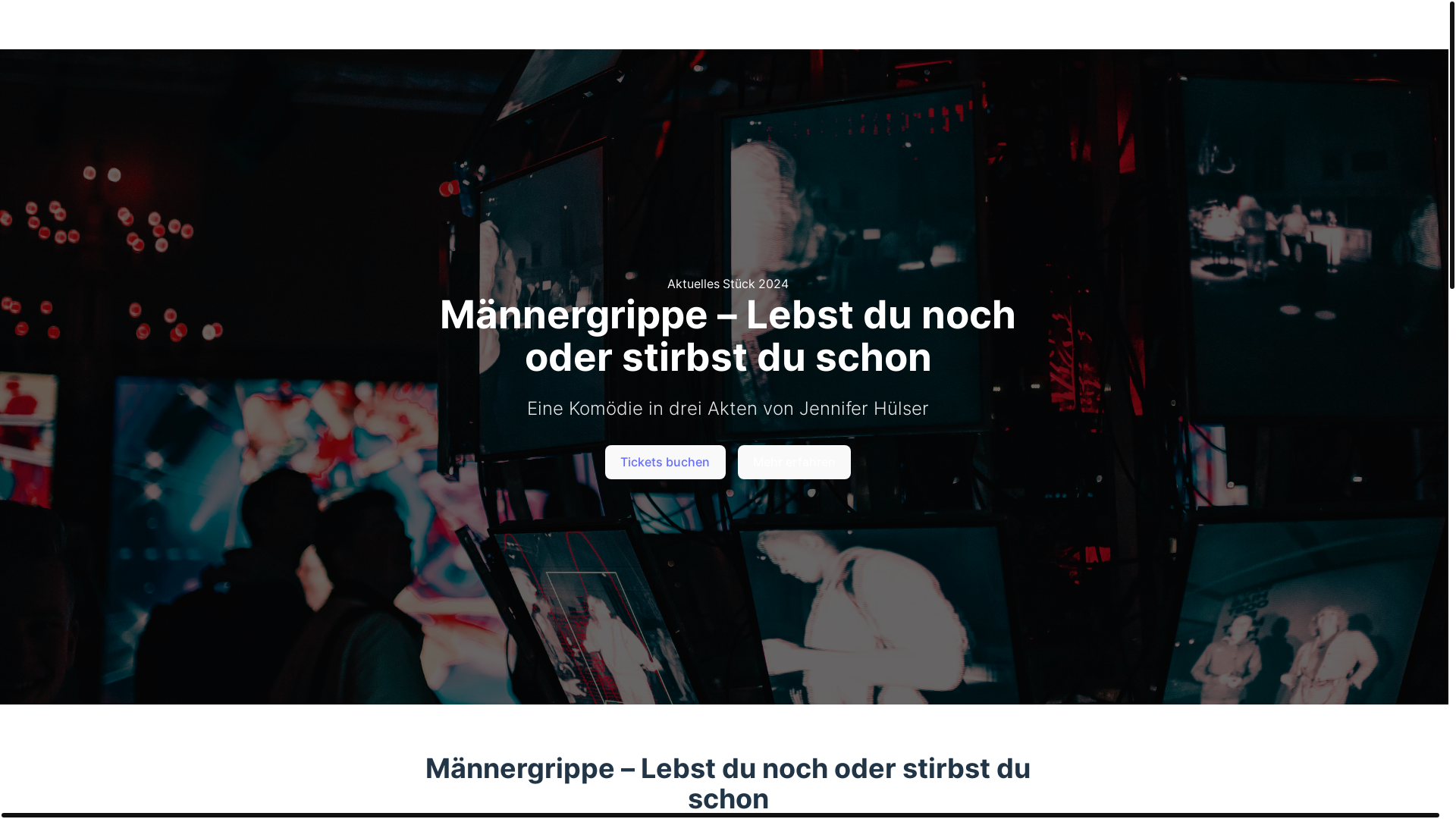 website screenshot of https://lippeburgtheater.pages.dev/