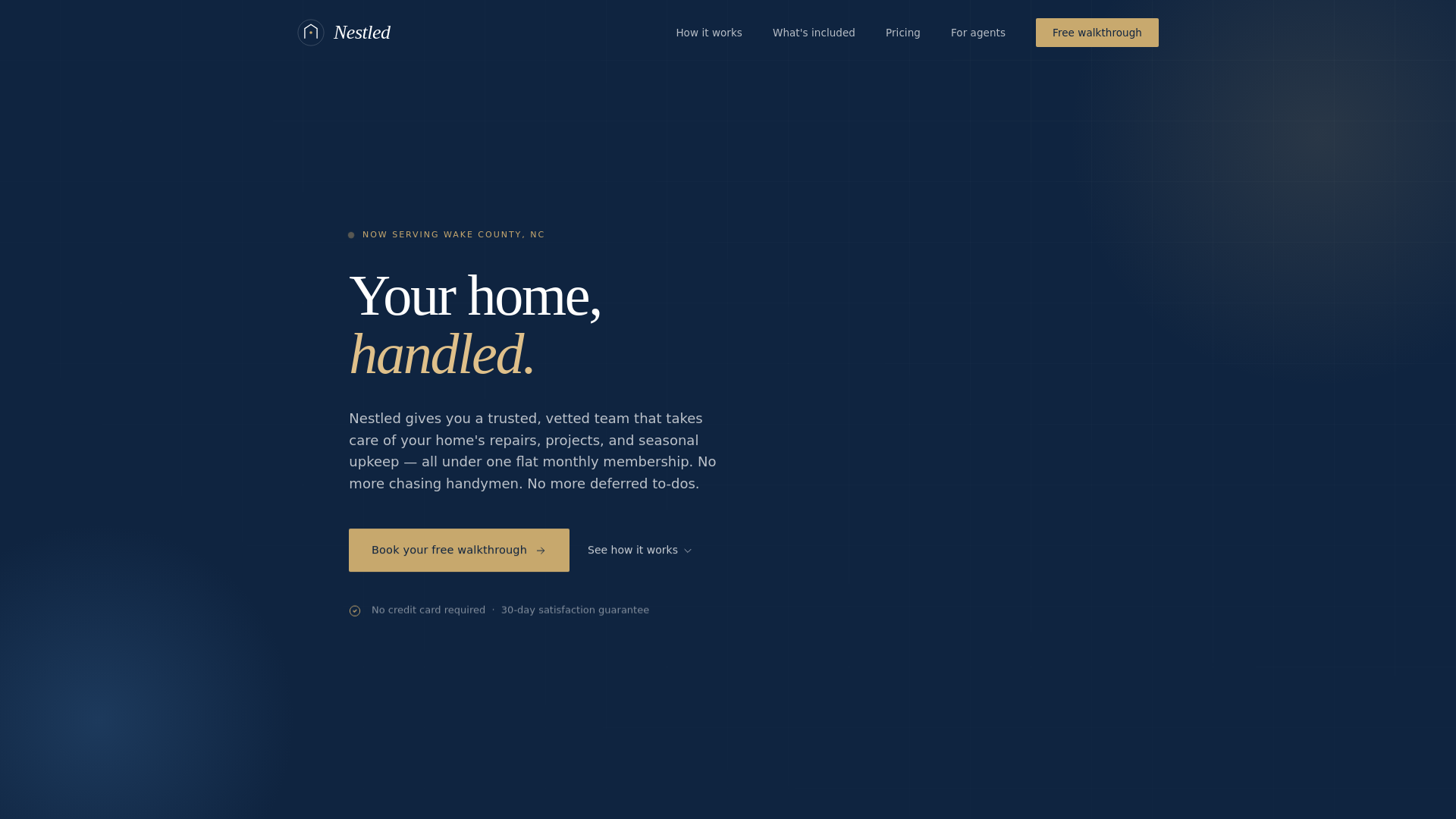 website screenshot of https://benestled-site.pages.dev/
