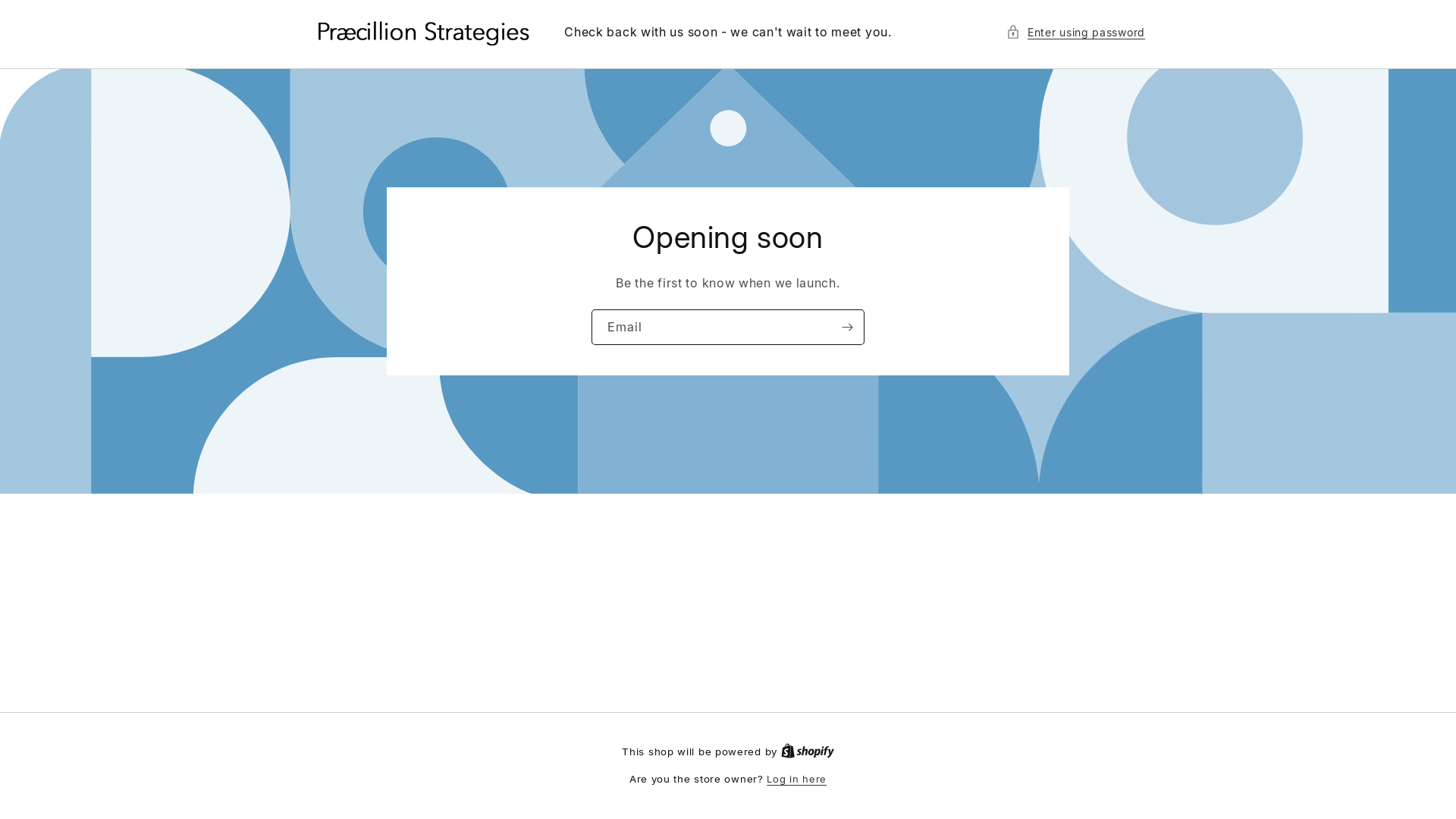 website screenshot of https://praecellionstrategies.com/