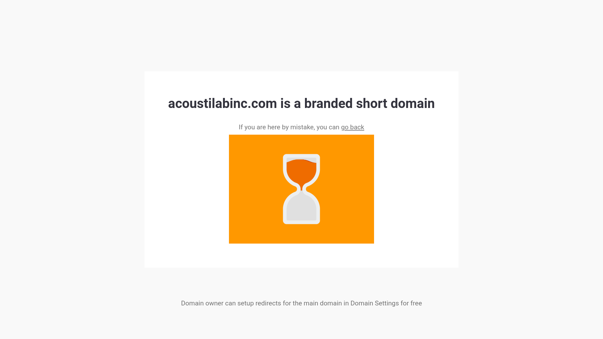 website screenshot of https://acoustilabinc.com