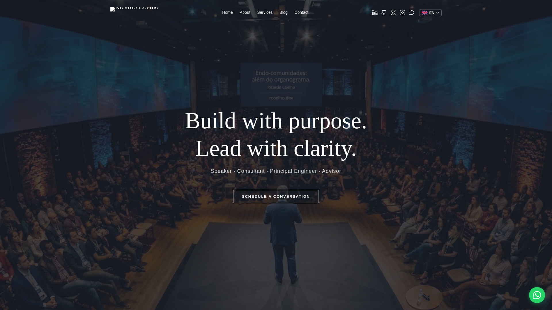 website screenshot of https://rcoelho-site.pages.dev/