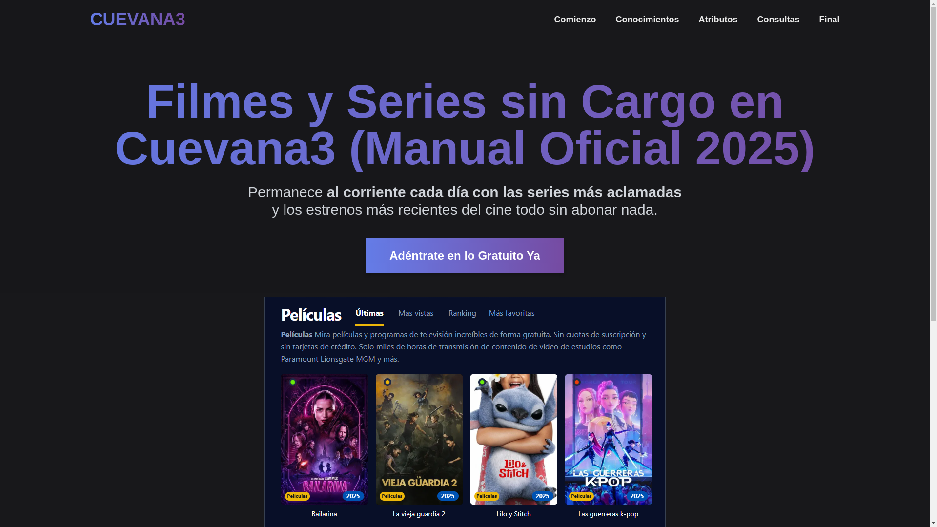 website screenshot of https://cuevana3-c013.pages.dev/