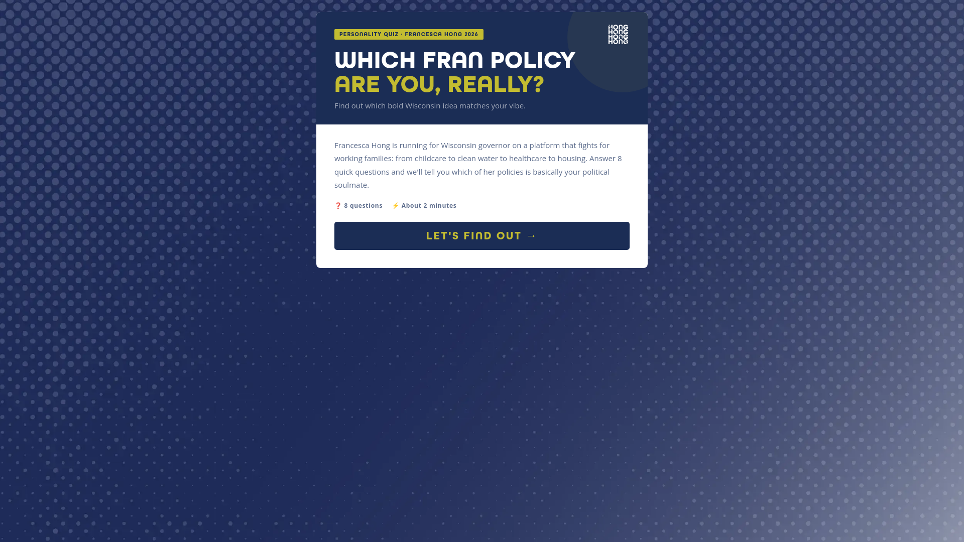 website screenshot of https://hongquiz.pages.dev/
