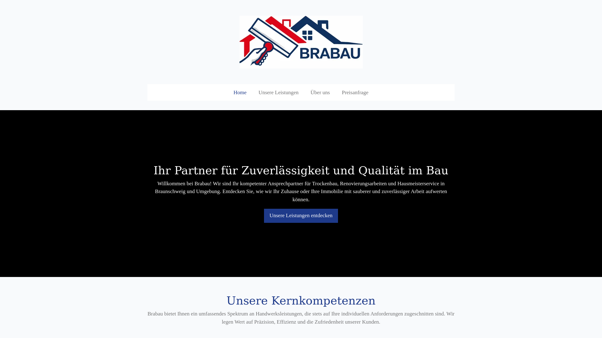 website screenshot of https://brabau.com/