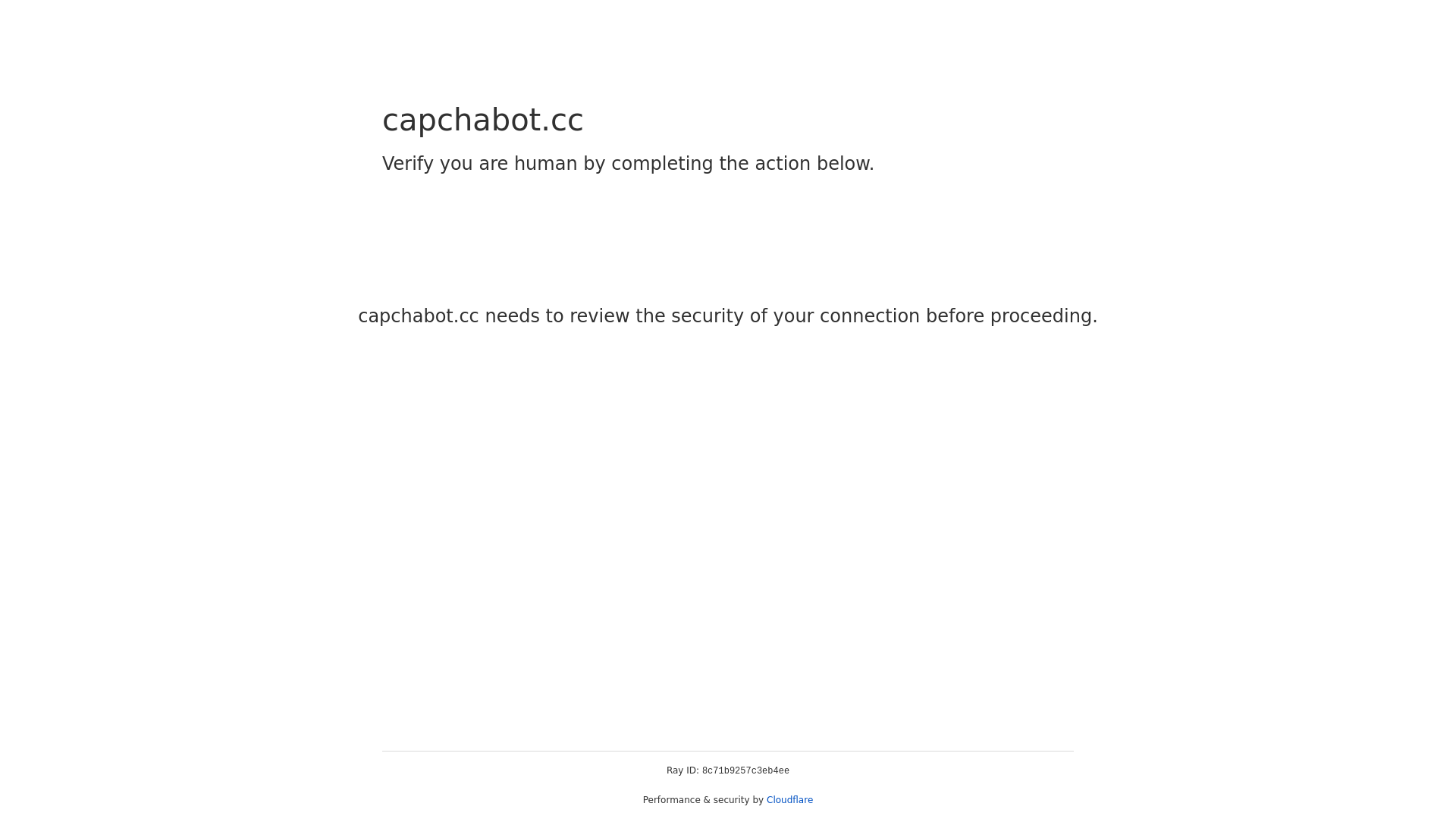 website screenshot of https://capchabot.cc/