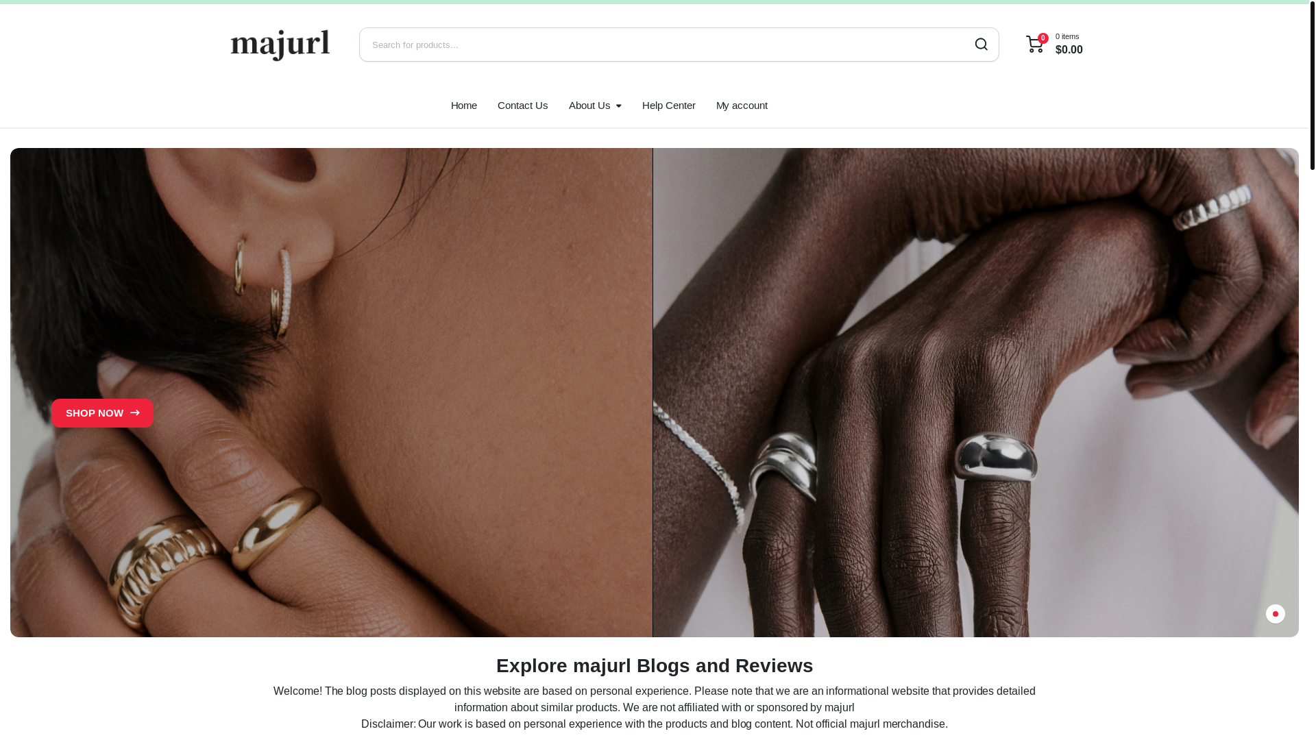 website screenshot of https://sundanoeliving.shop/