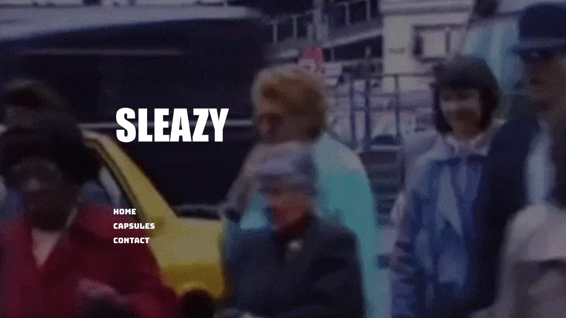 website screenshot of https://sleazyclo.com/