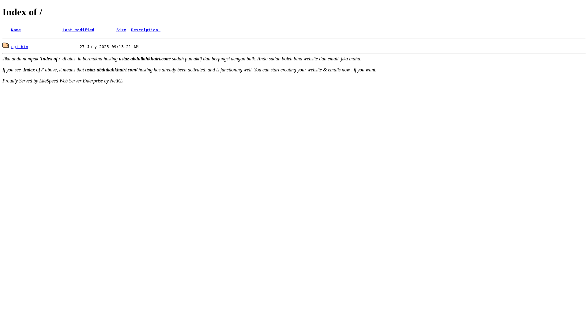 website screenshot of https://ustaz-abdullahkhairi.com/