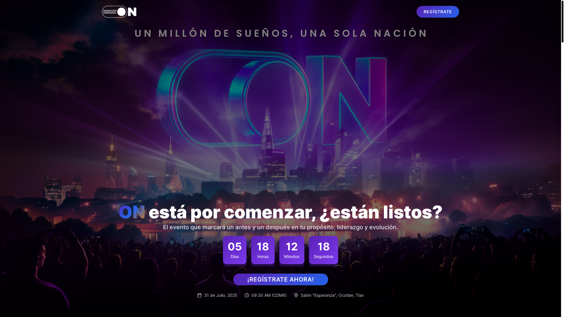 website screenshot of https://onenation.com.mx/