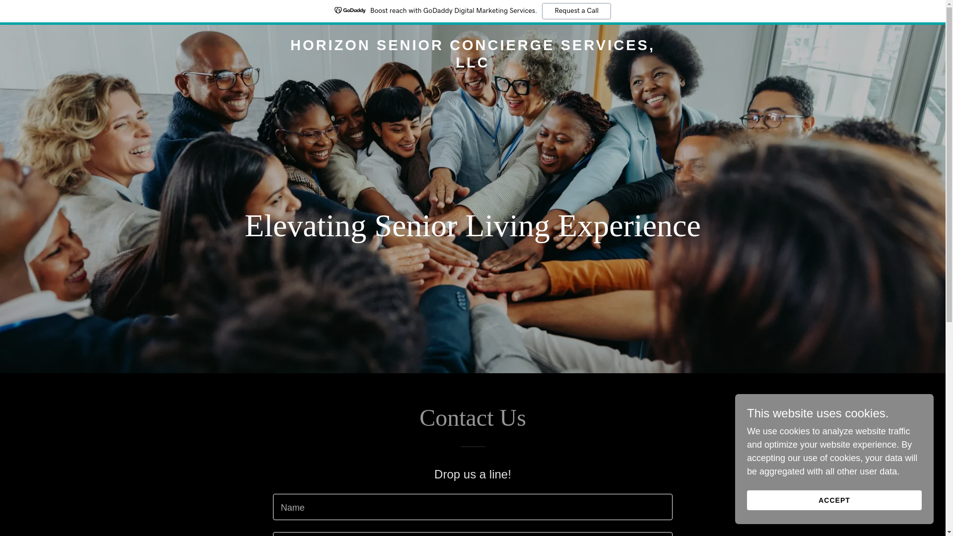 website screenshot of https://hscsliving.com/