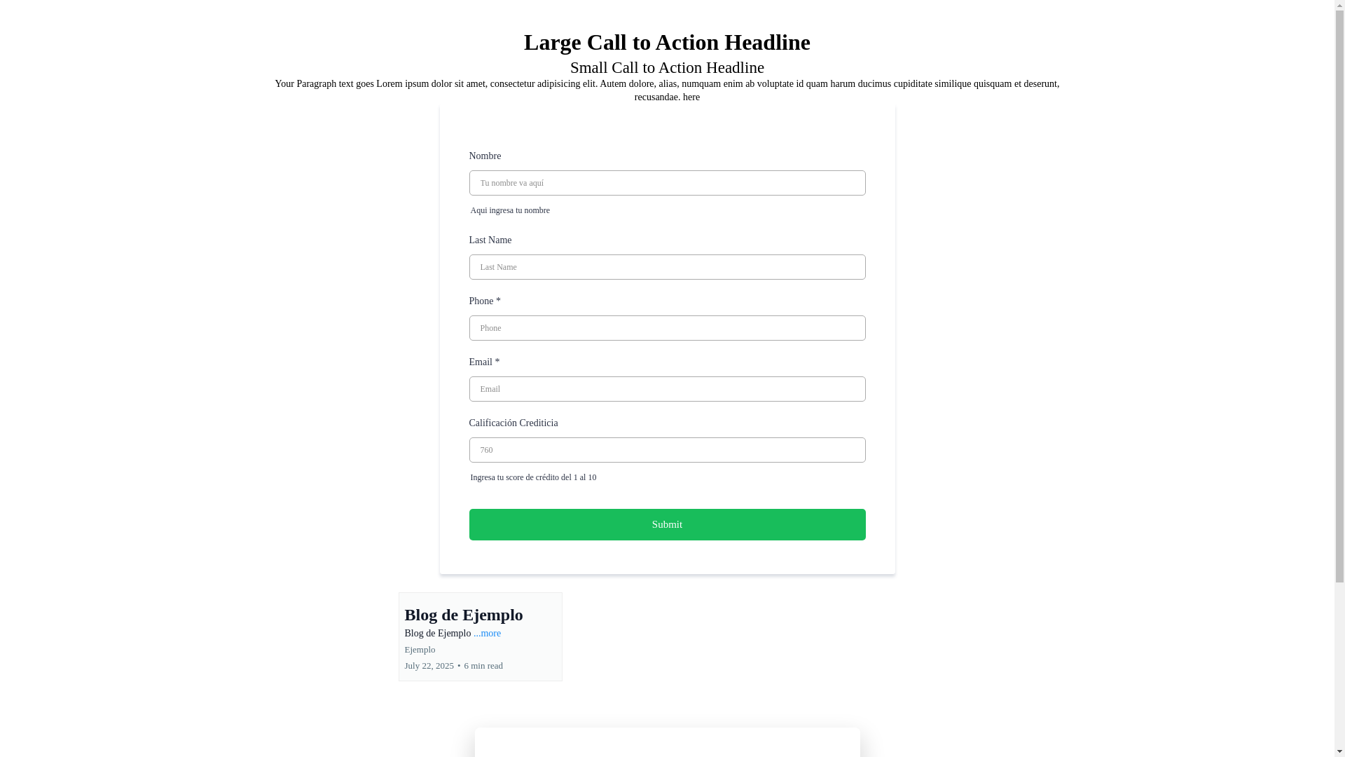 website screenshot of https://comerciato.lat/