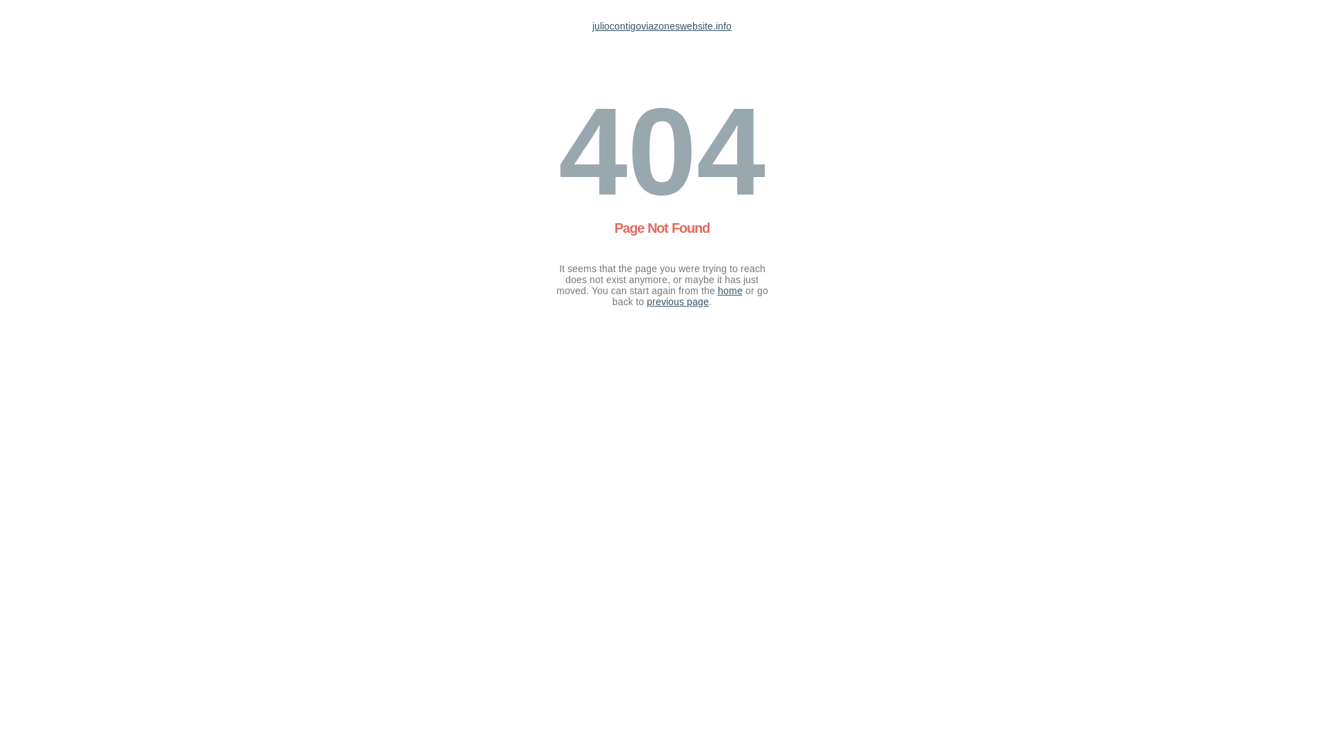 website screenshot of https://juliocontigoviazoneswebsite.info/
