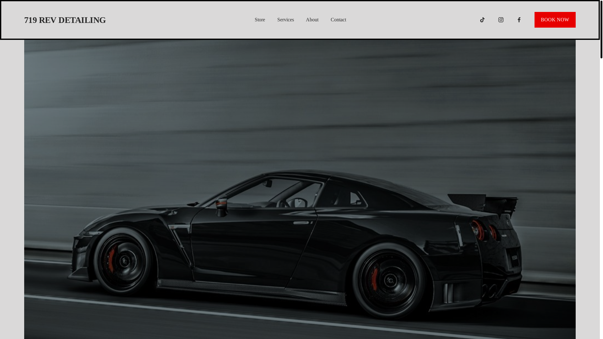 website screenshot of https://719revdetailing.com/