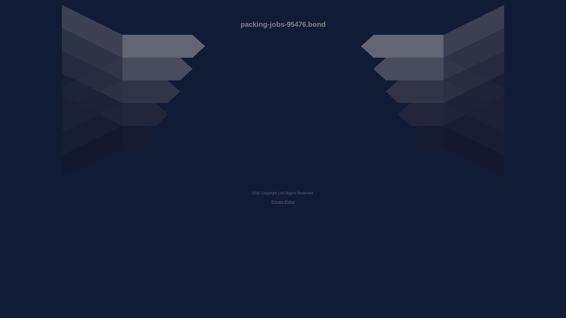 website screenshot of https://packing-jobs-95476.bond/