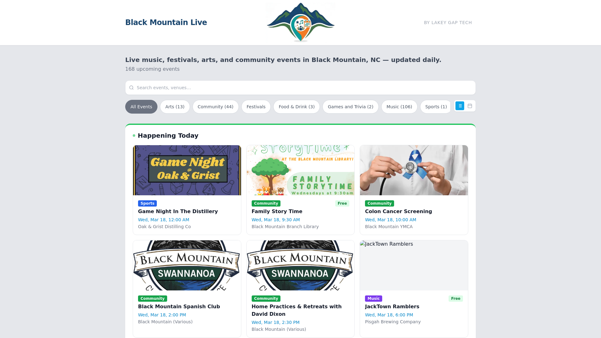 website screenshot of https://blackmountain-live.pages.dev/