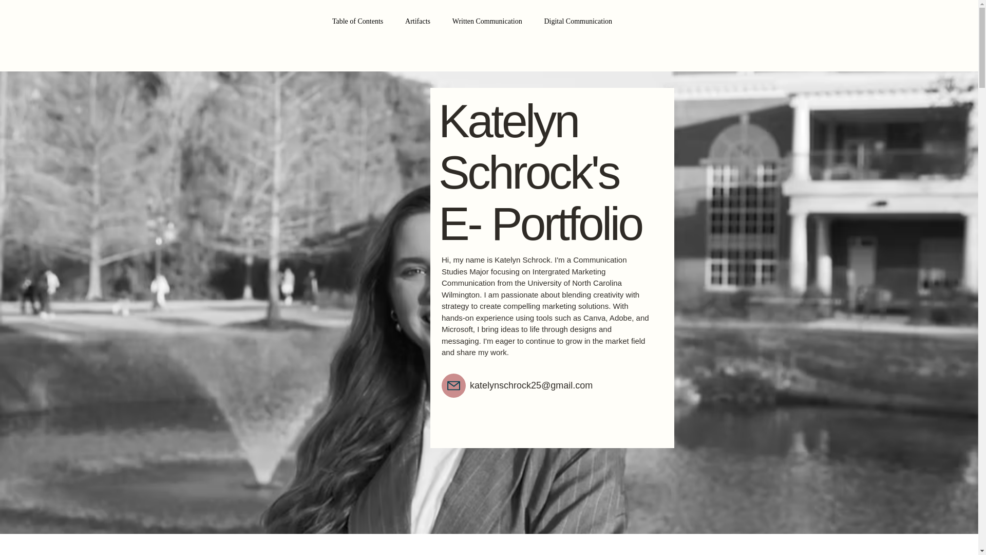 website screenshot of https://kschrockportfolio.online/