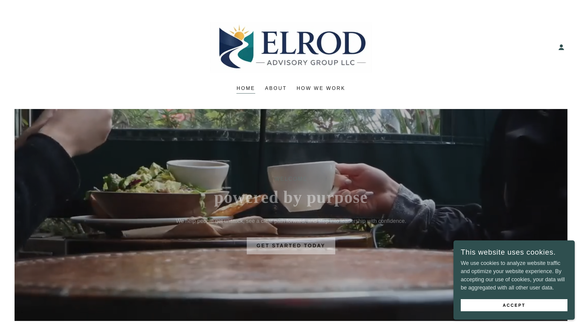 website screenshot of https://julieelrodcoaching.com/