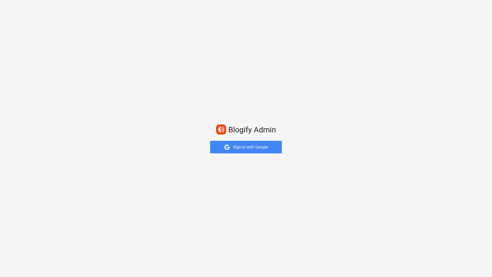 website screenshot of https://blogify-admin.pages.dev/