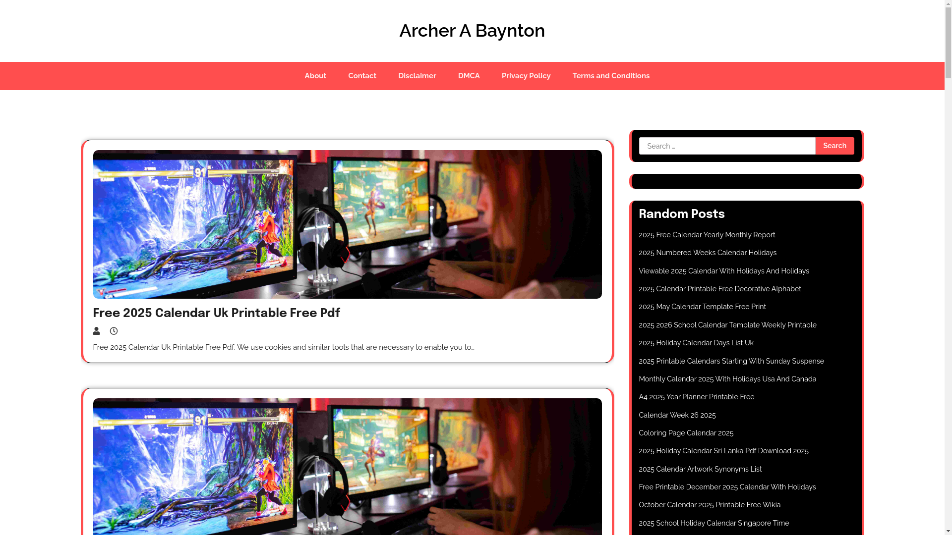 website screenshot of https://archerabaynton.pages.dev/