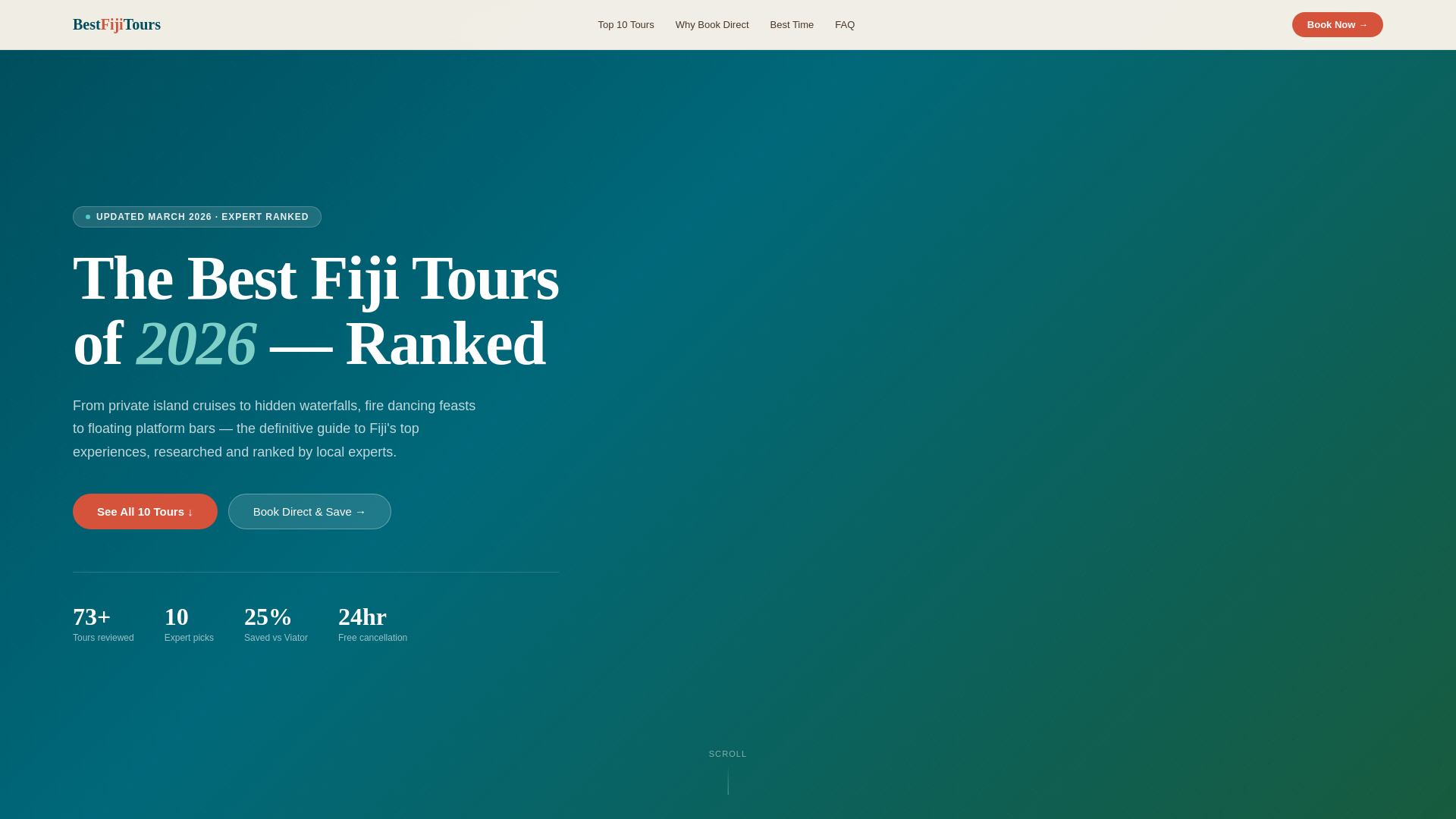 website screenshot of https://bestfijitours.pages.dev/