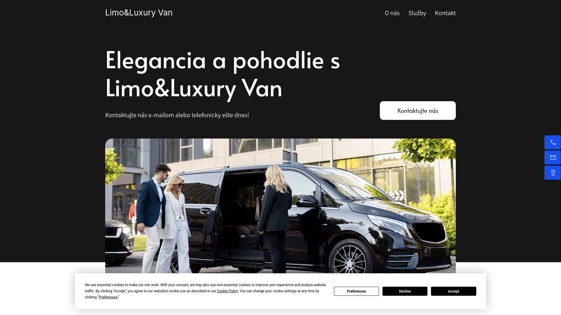 website screenshot of https://taxi4schwechat.eu/