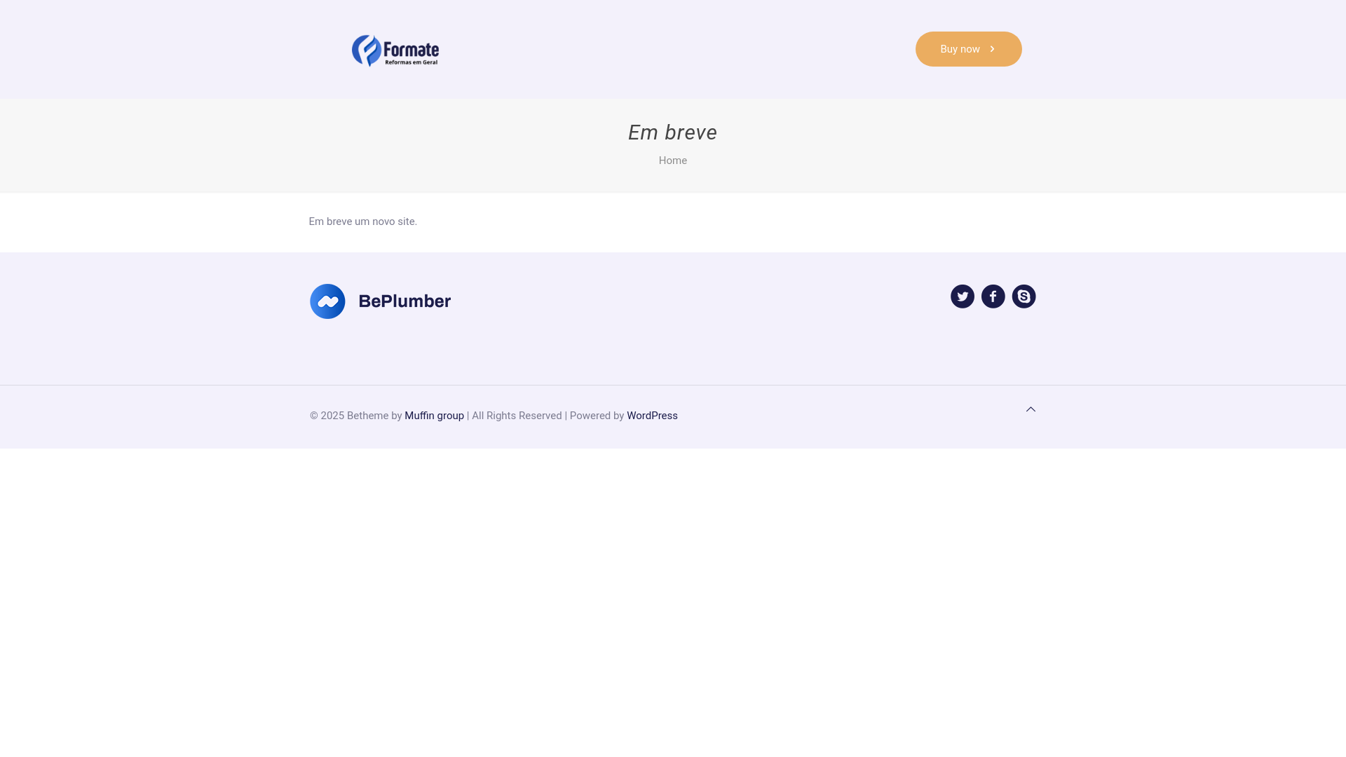 website screenshot of https://formatereformas.com.br/