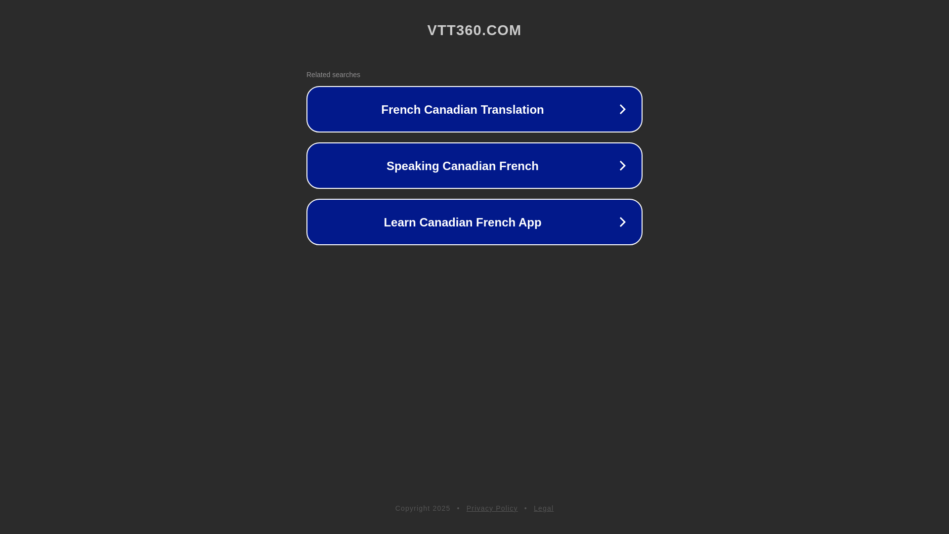 website screenshot of https://vtt360.com/