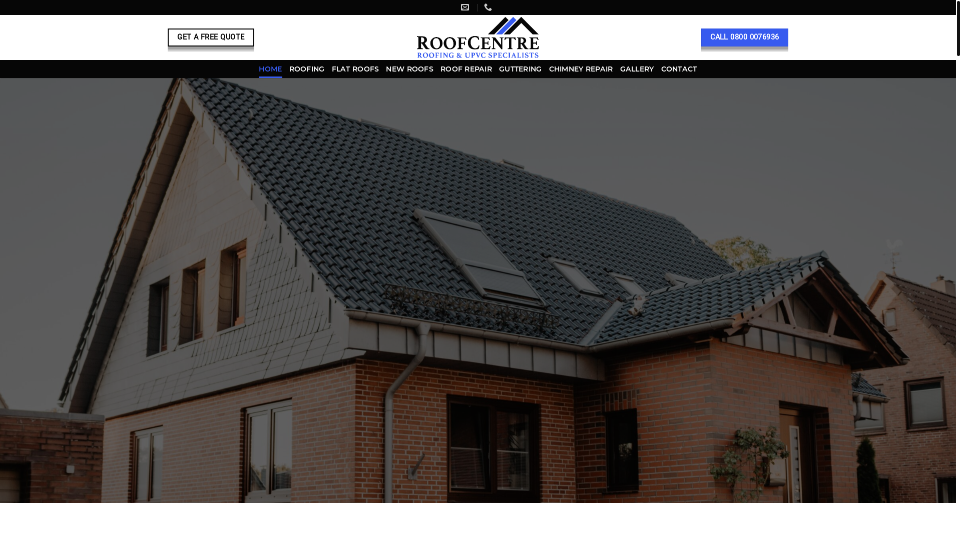 website screenshot of https://roofcentre.uk/