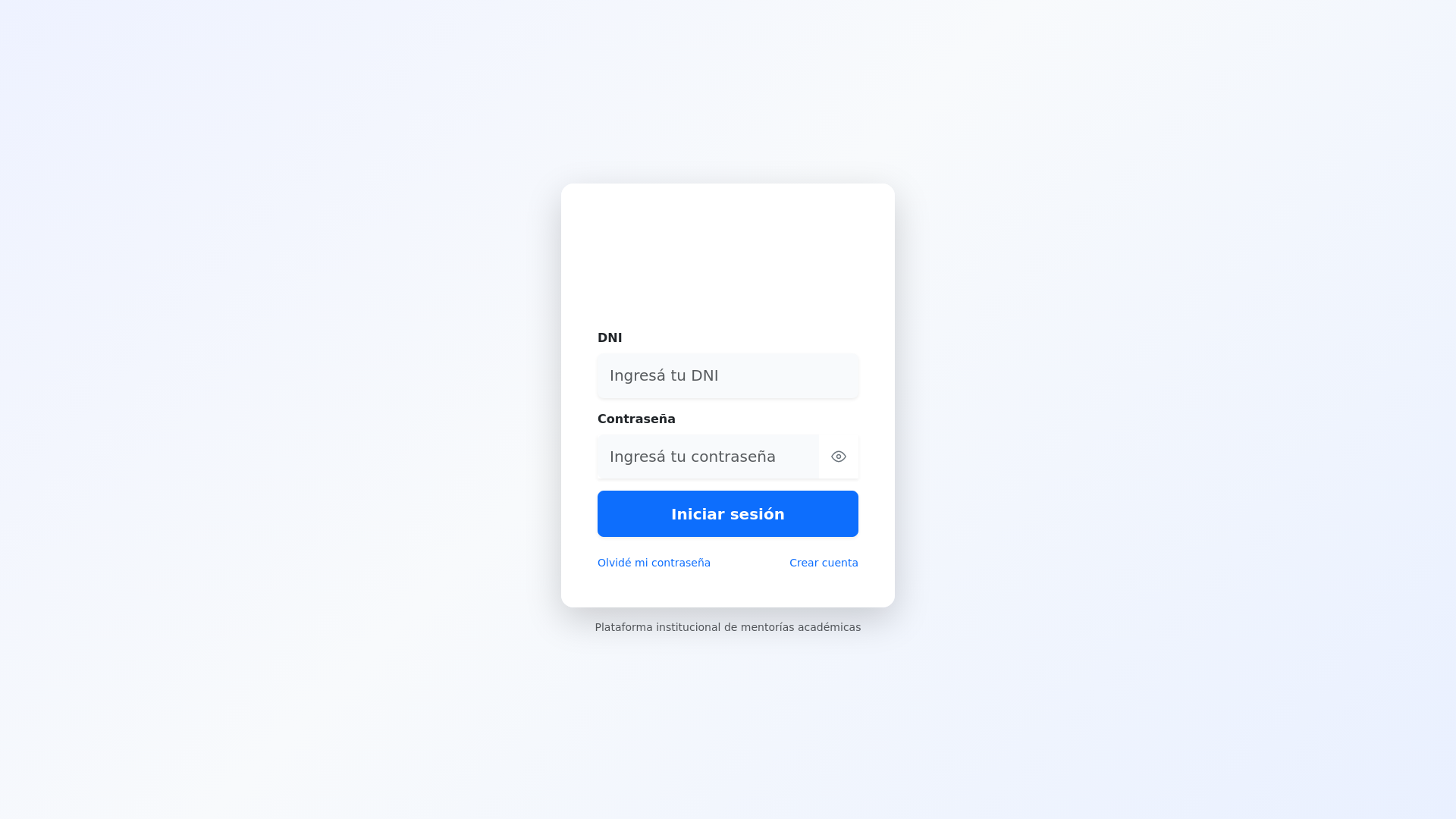 website screenshot of https://mentormas.com.ar
