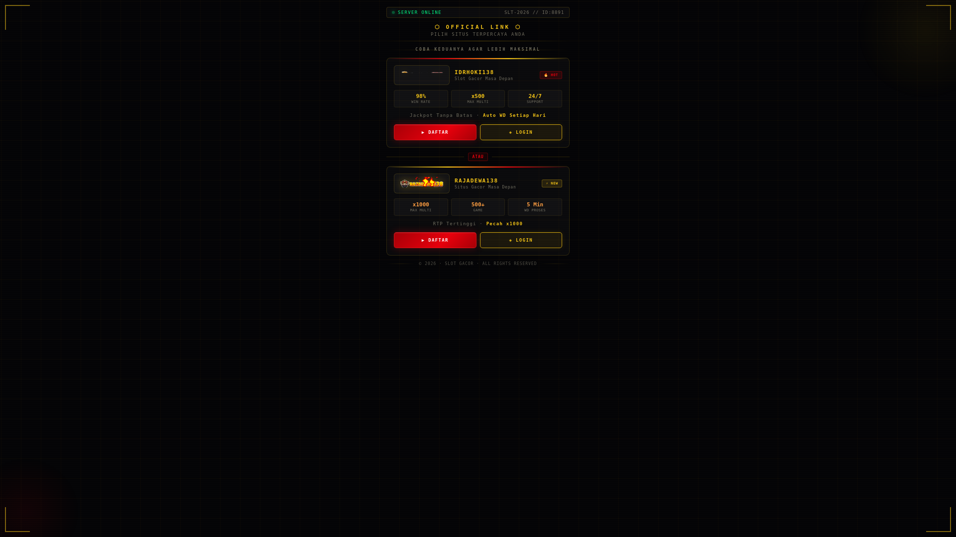 website screenshot of https://slothoki960jp1x.live/