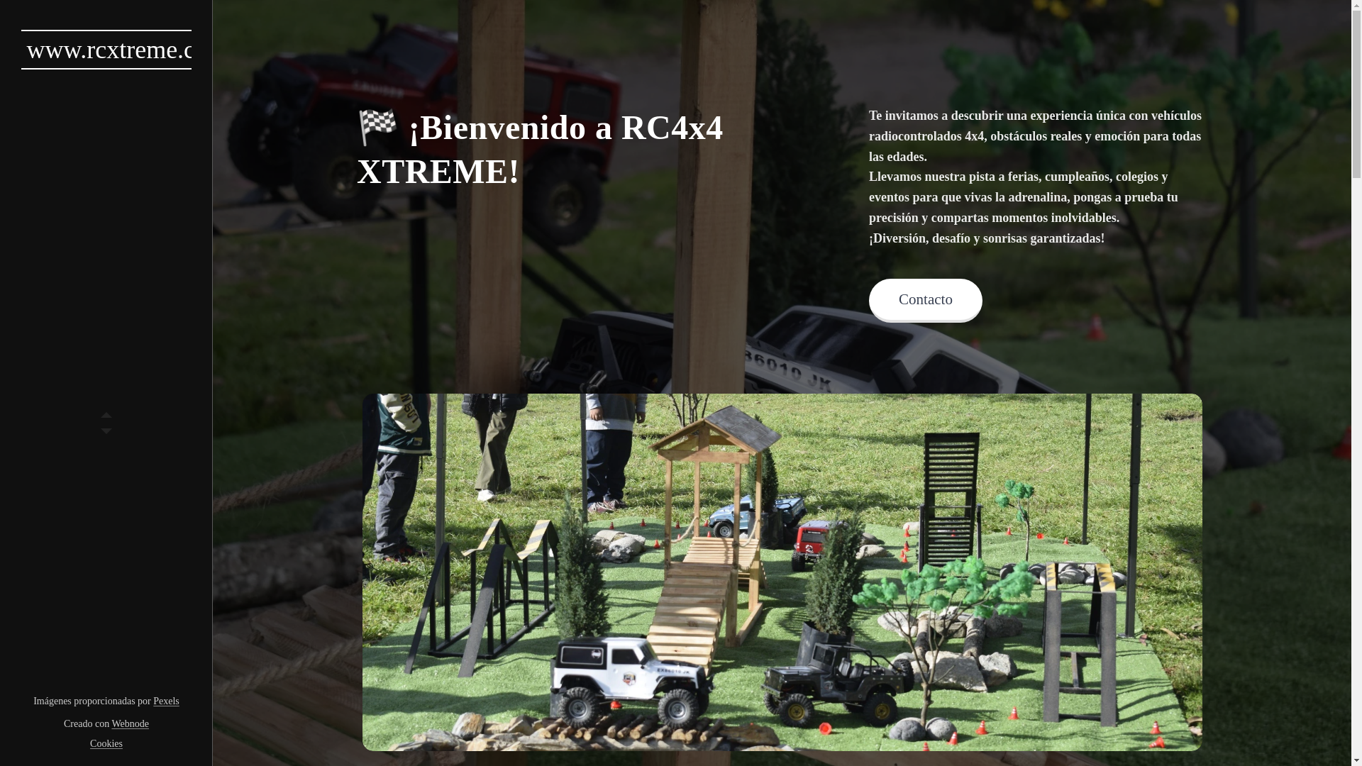 website screenshot of https://rcxtreme.cl/