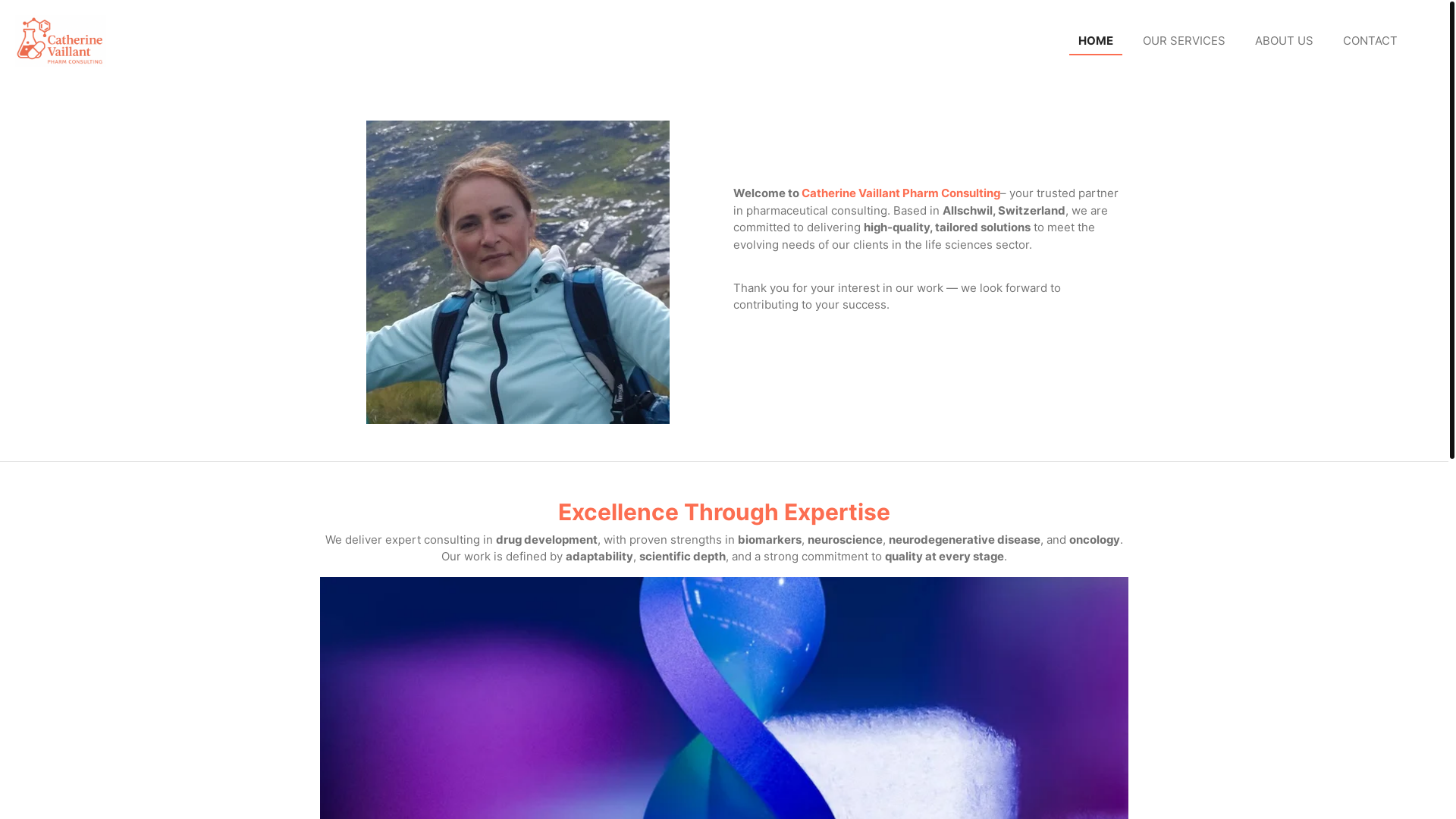 website screenshot of https://cv-pharm.ch/