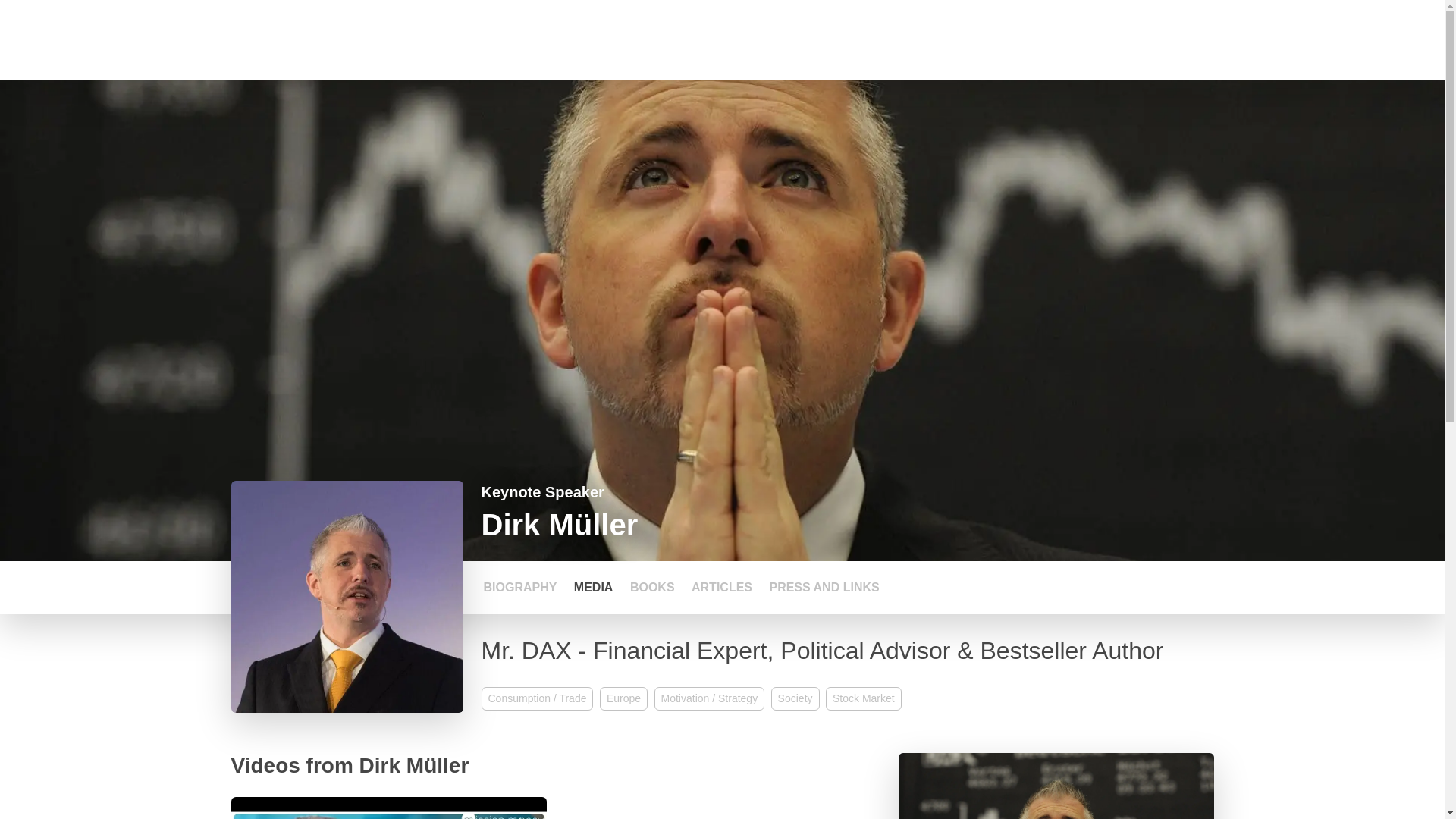 website screenshot of https://liveevent-dirk-mueller.com/