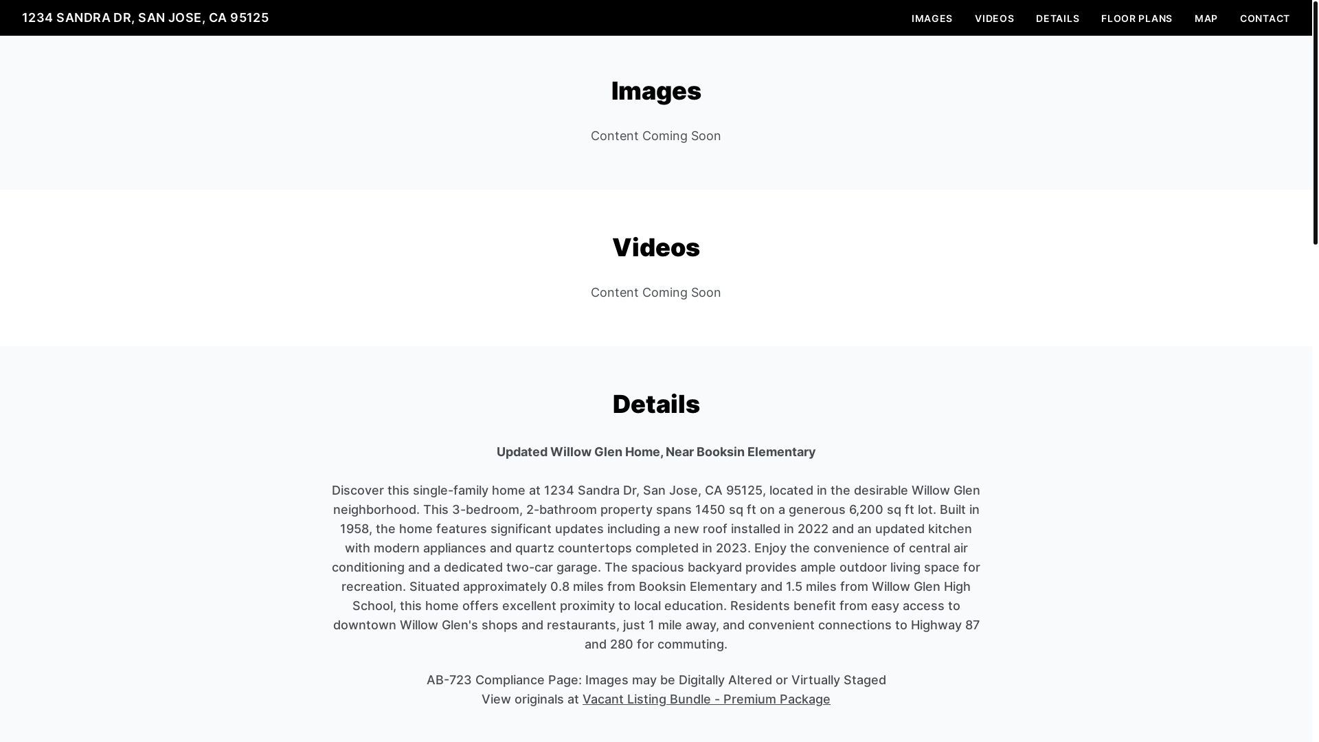 website screenshot of https://1234sandradr.com/