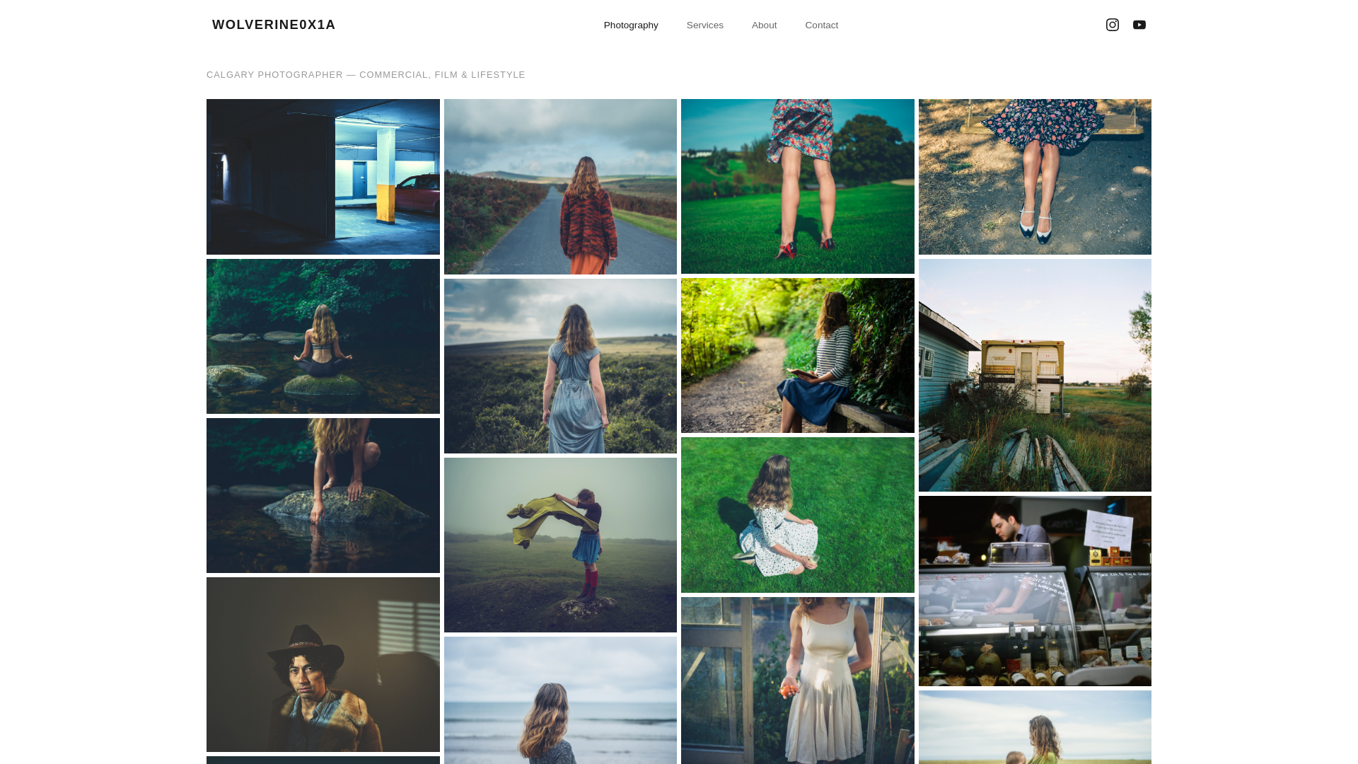 website screenshot of https://wolverine-photo.pages.dev/