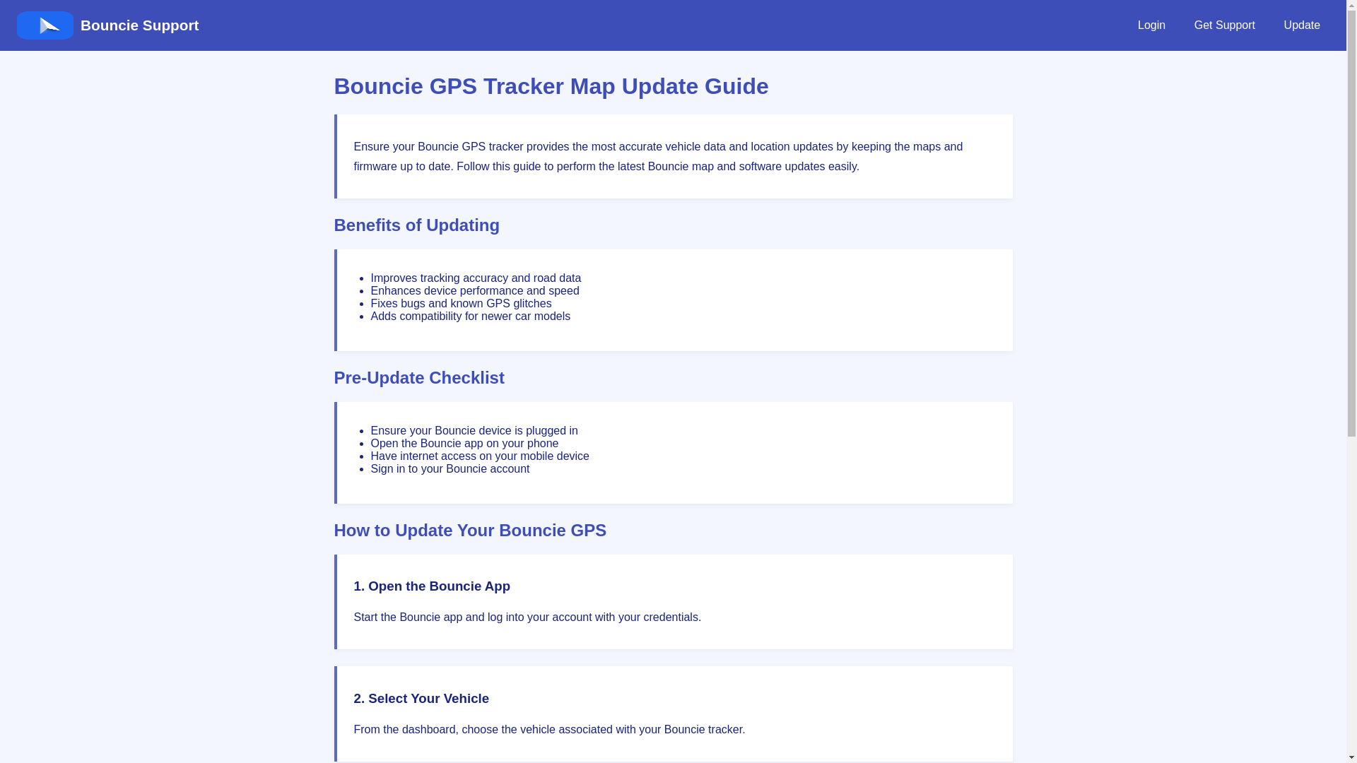 website screenshot of https://bounciegps-update.pages.dev/