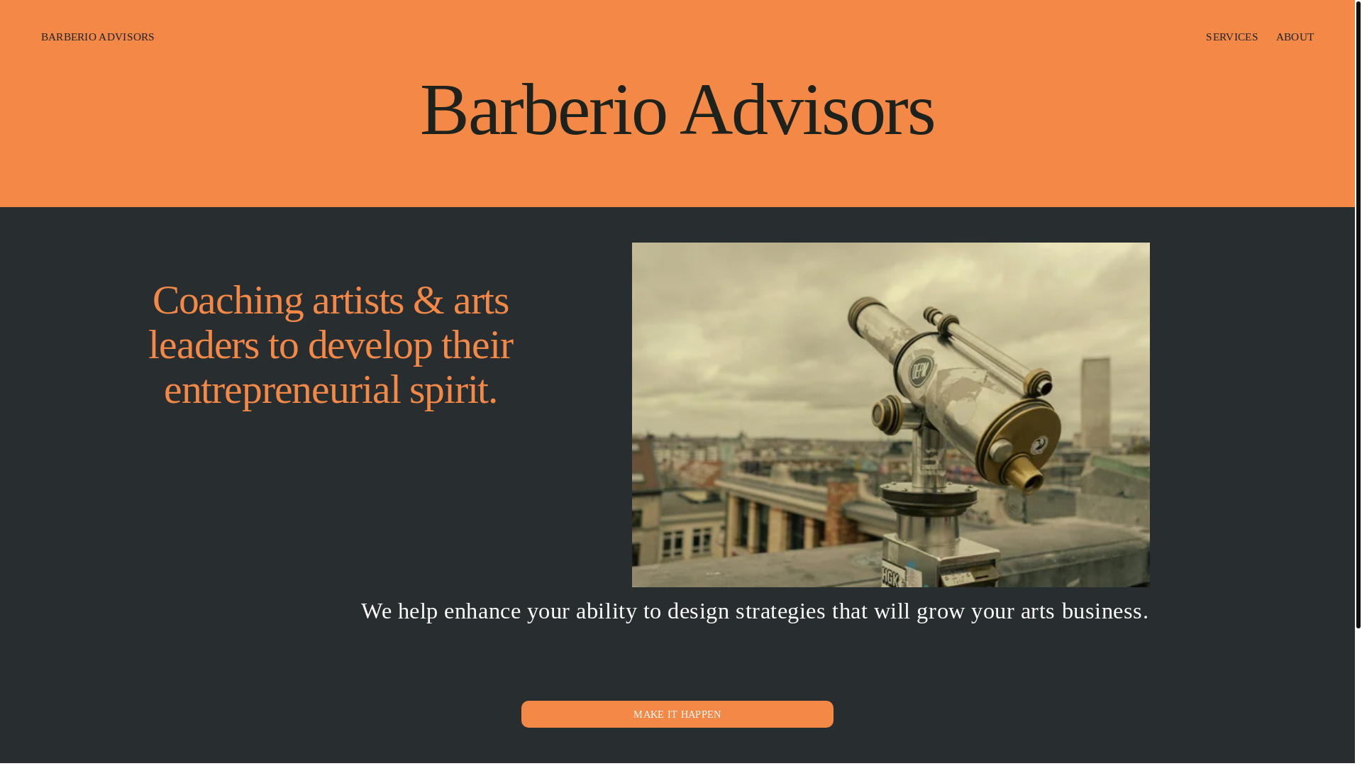 website screenshot of https://creativereboot.org/