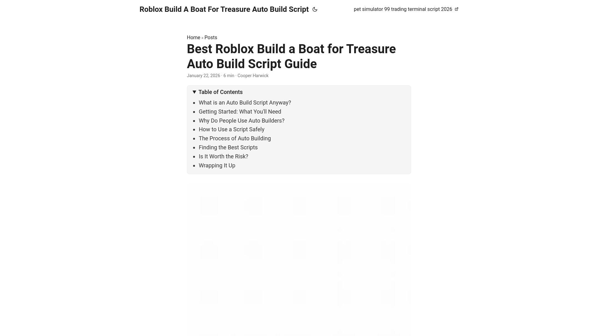 website screenshot of https://robloxbuildaboatfortreasureautobuildscript.pages.dev/