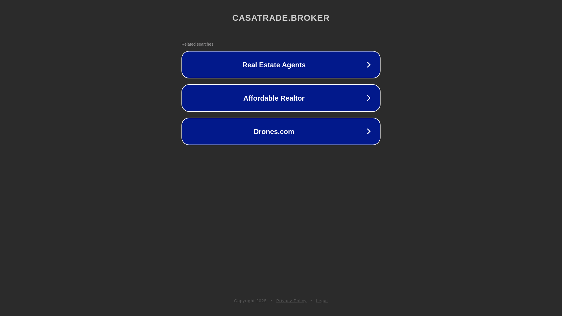 website screenshot of https://casatrade.broker/
