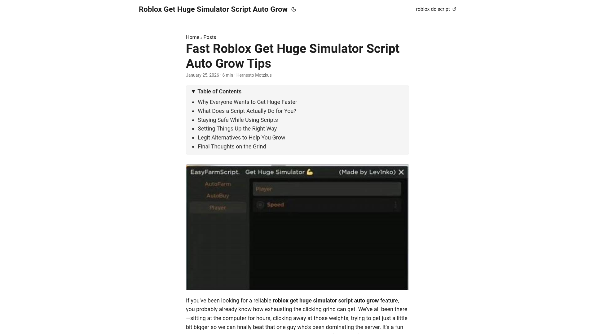 website screenshot of https://roblox-get-huge-simulator-script-auto-grow.pages.dev/