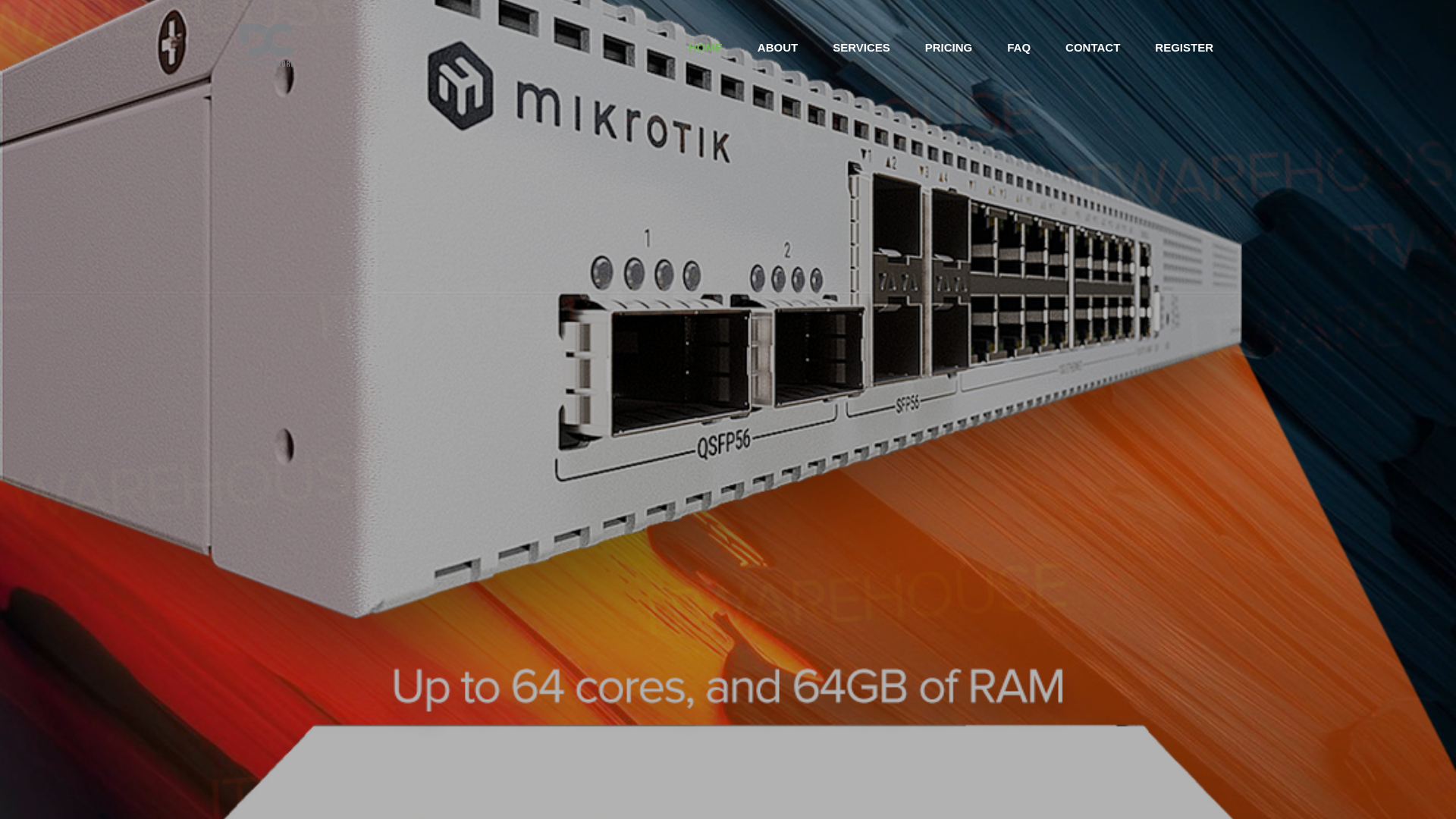 website screenshot of https://dcfibernetworkcainta.com/