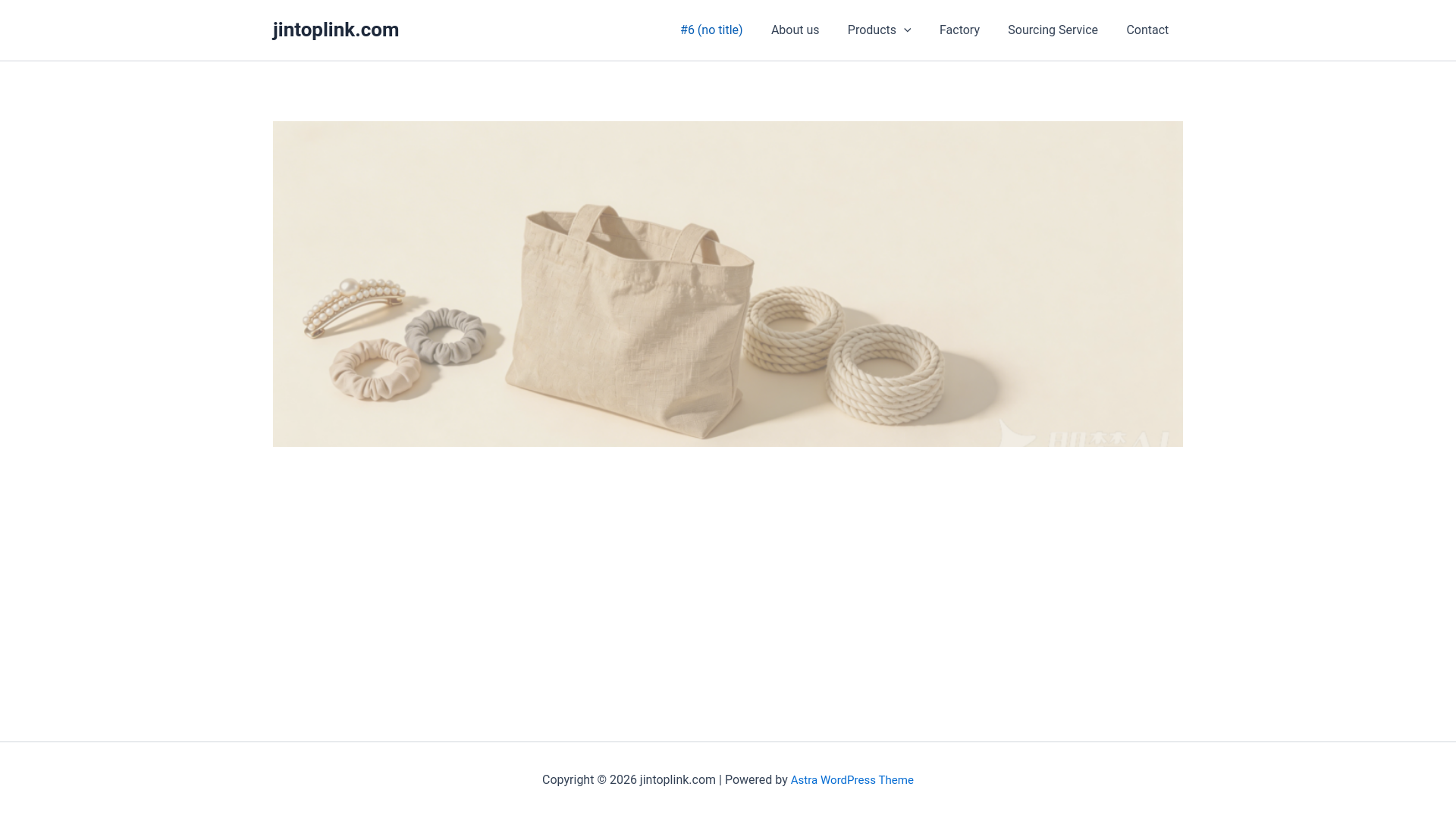 website screenshot of https://jintoplink.com/