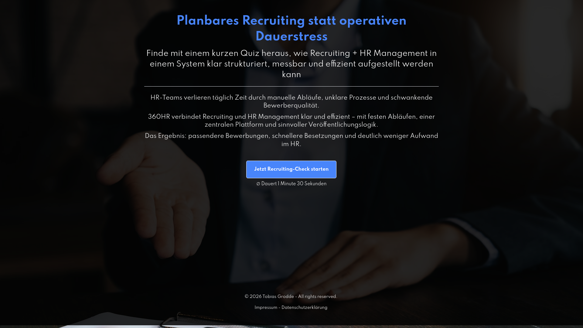 website screenshot of https://beratung-grodde.com/