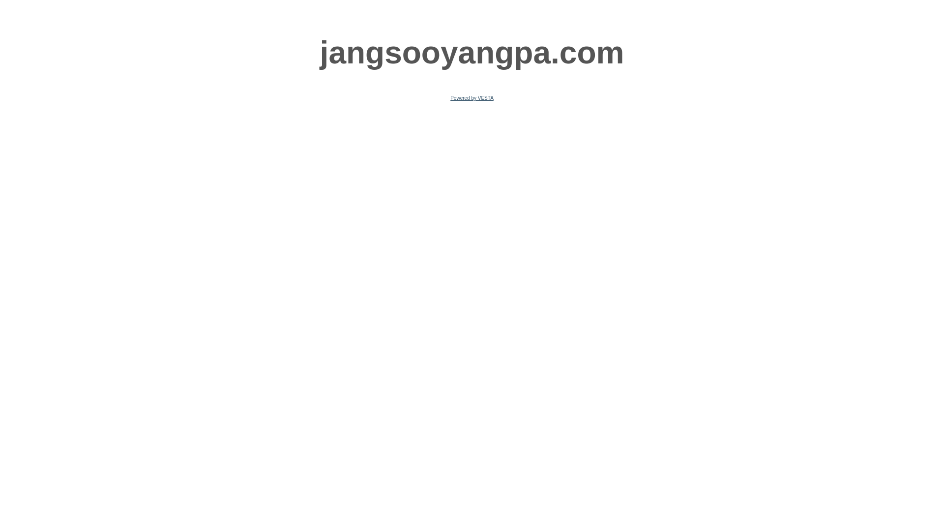 website screenshot of https://jangsooyangpa.com/