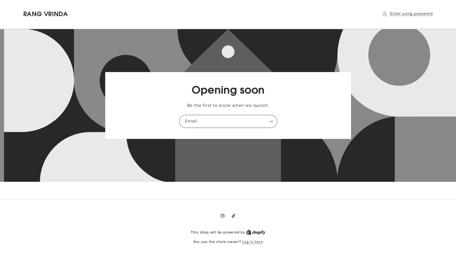 website screenshot of https://rangvrinda.com/