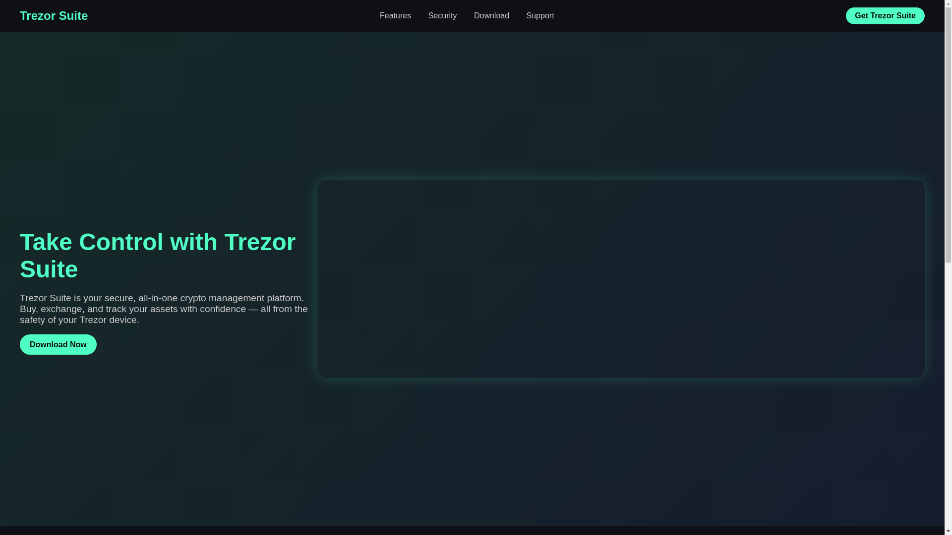 website screenshot of https://trust-suite.pages.dev/