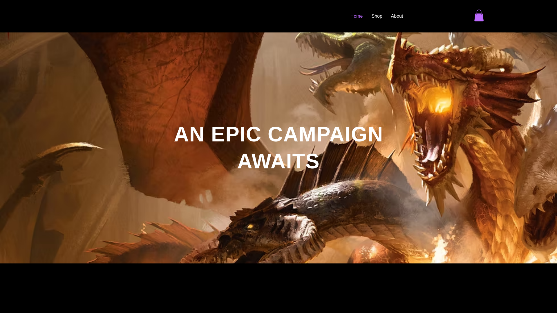 website screenshot of https://dmdanadventure.com