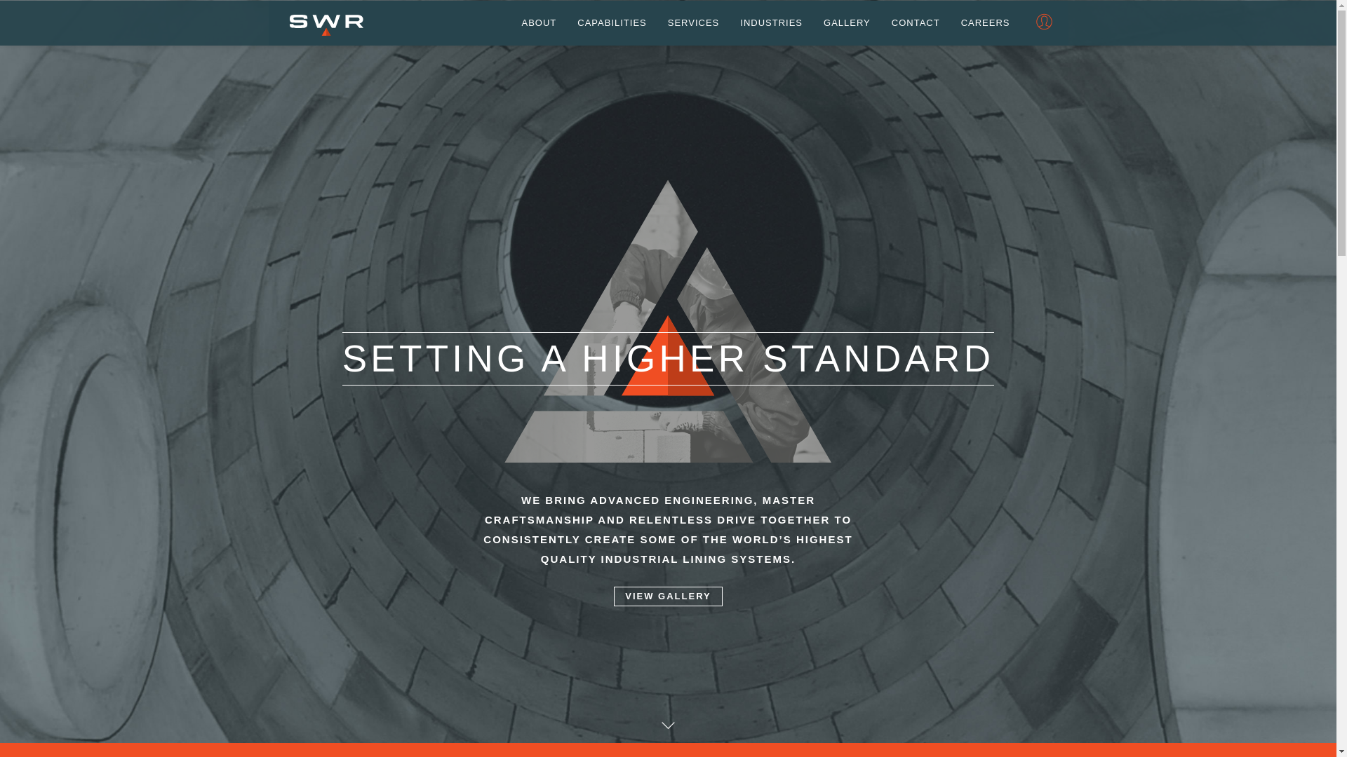 website screenshot of https://www.swr-us.com