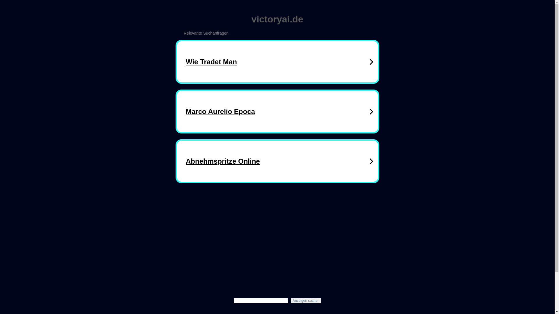 website screenshot of https://victoryai.de/